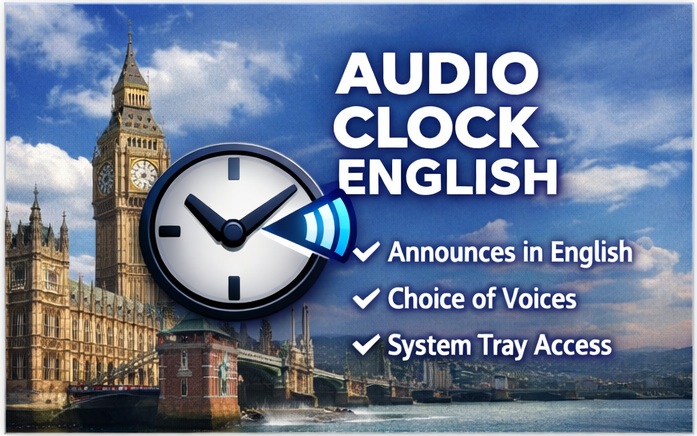 Audio Clock English edition artwork