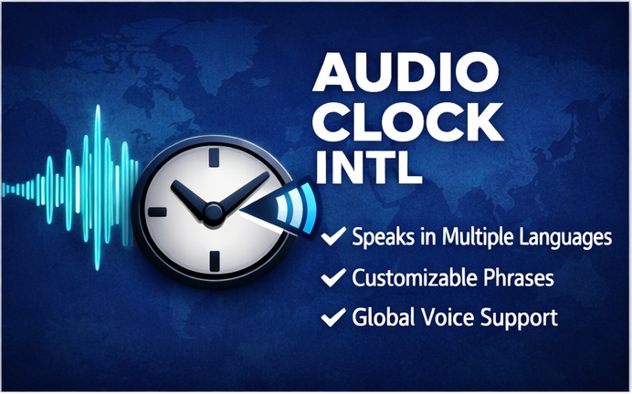 Audio Clock International edition artwork