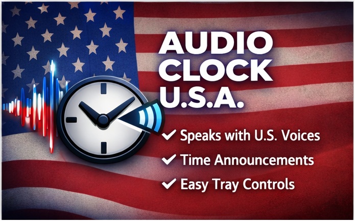 Audio Clock USA edition artwork
